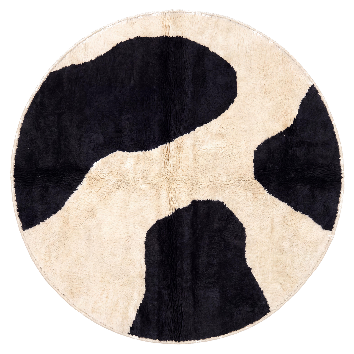 Black & Cream — Round
