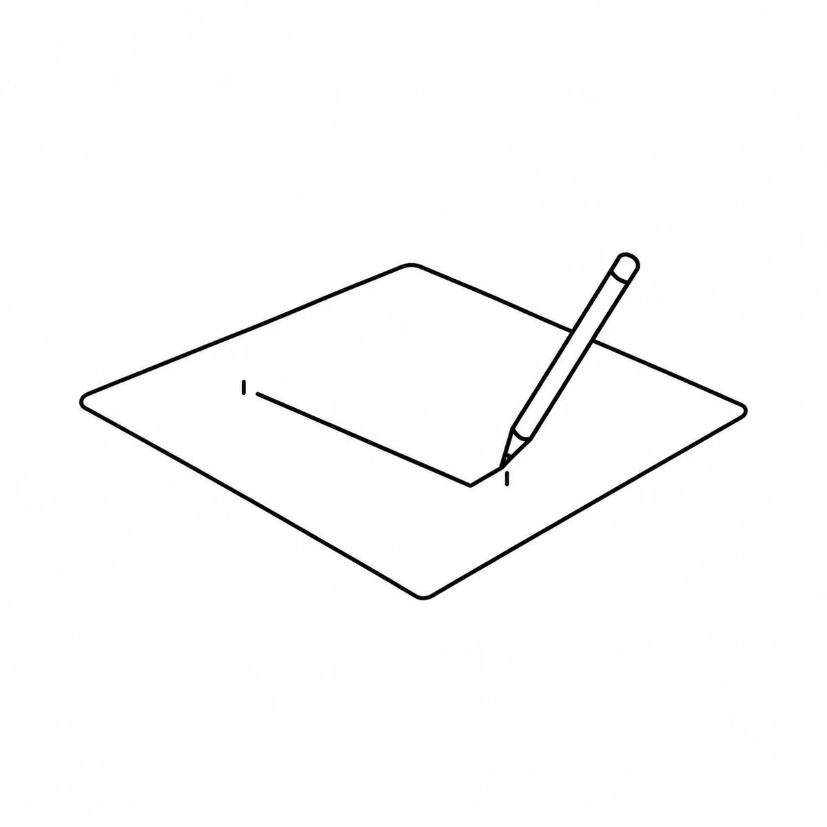 A rug design drawn by hand